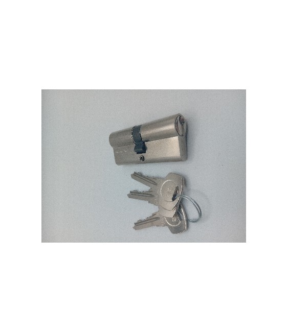 Bombillo Yale 35-35 Níquel Leva Larga Llaves Iguales | Herrajes HE