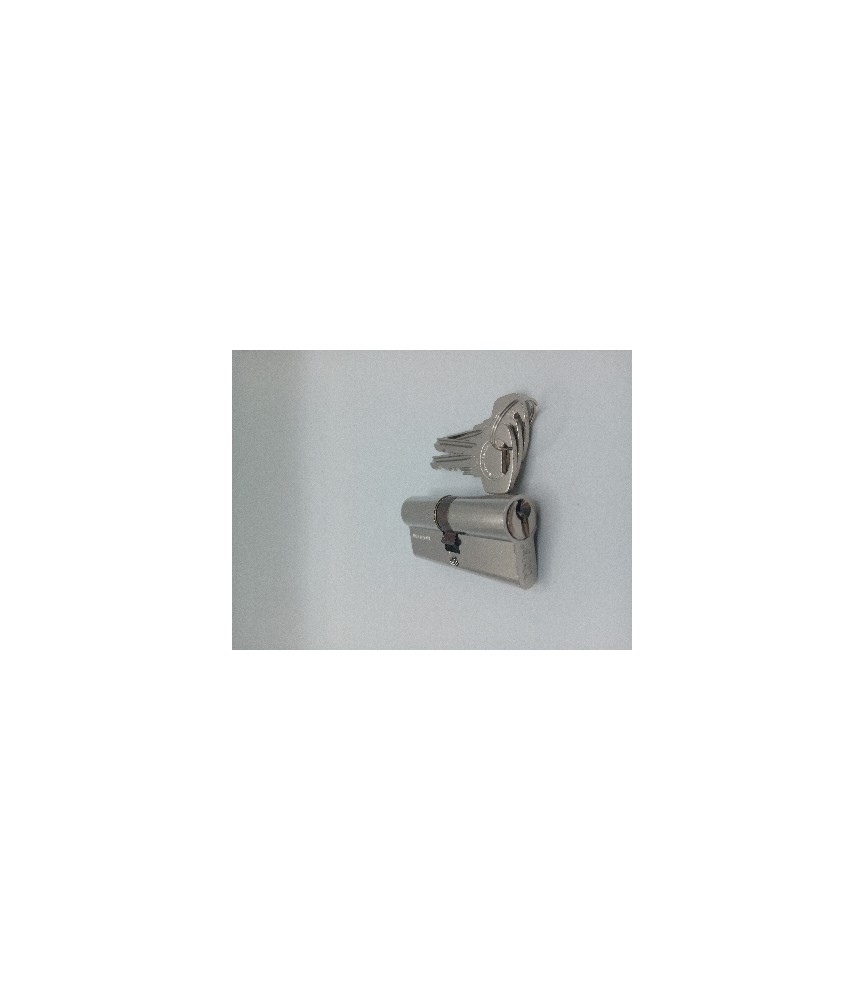 Bombillo Yale 35-35 Níquel Leva Corta para Cerraduras | Herrajes HE