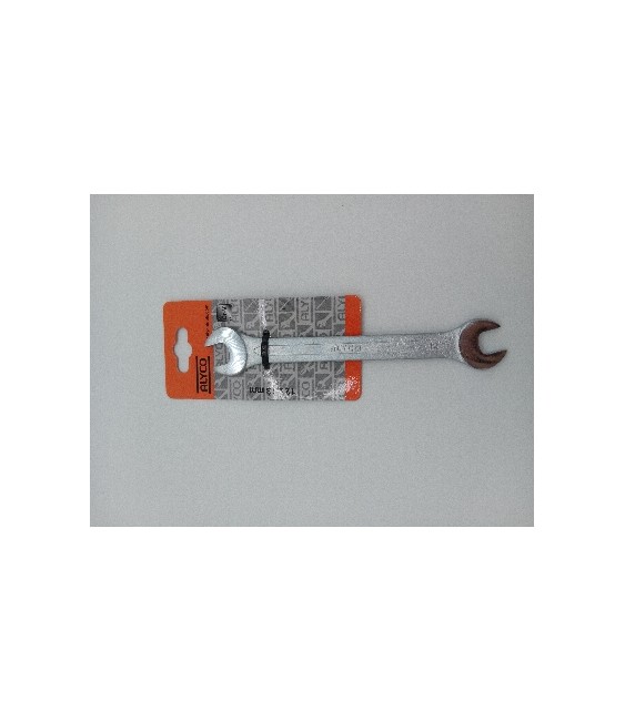 Llave Fija Dos Bocas Cromo 12-13 | Robustez y Precisión | Herrajes HE