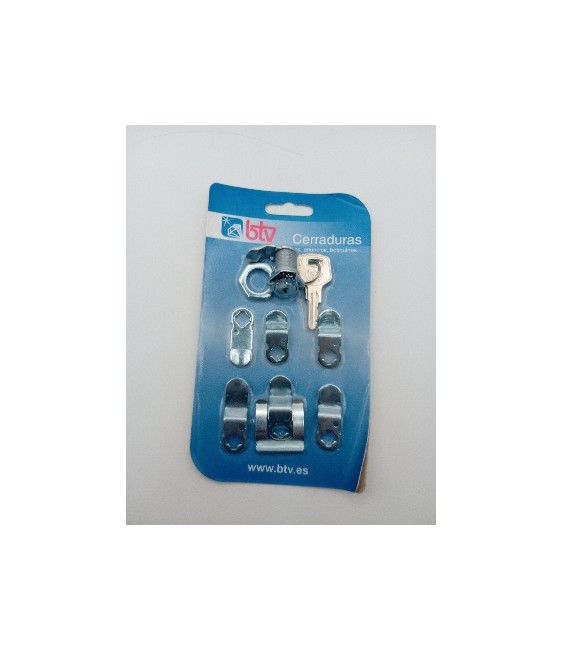 Cerradura Metálica Buzón Cromo RF-60001 | Seguridad Efectiva | Herrajes HE