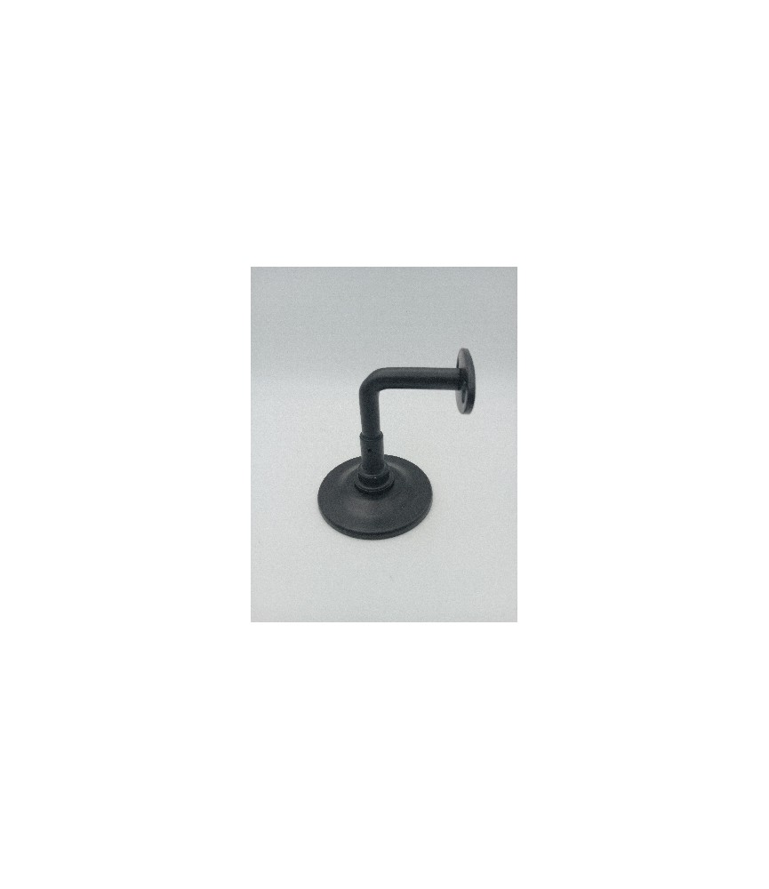 Soporte Pasamanos 24 Negro de Calidad | Herrajes HE