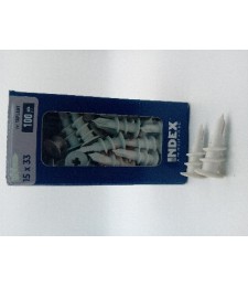 Taco Placas Cartón Yeso Nylon 12 para Fijaciones | Herrajes HE