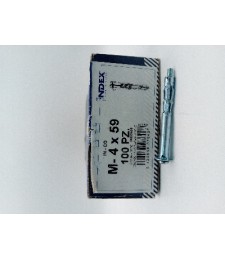 Anclaje Indemoll IN-CO Tornillo Zincado 4x67 | Herrajes HE