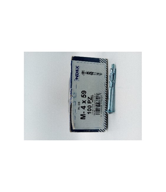 Anclaje Indemoll IN-CO Tornillo Zincado 4x67 | Herrajes HE