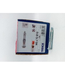 Anclaje Indemoll IN-CO Tornillo Zincado 5x72 mm | Herrajes HE