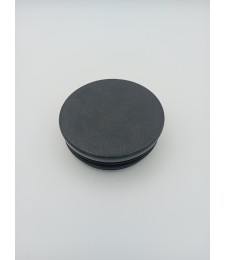 Contera Redonda 80mm Negra | Herrajes HE