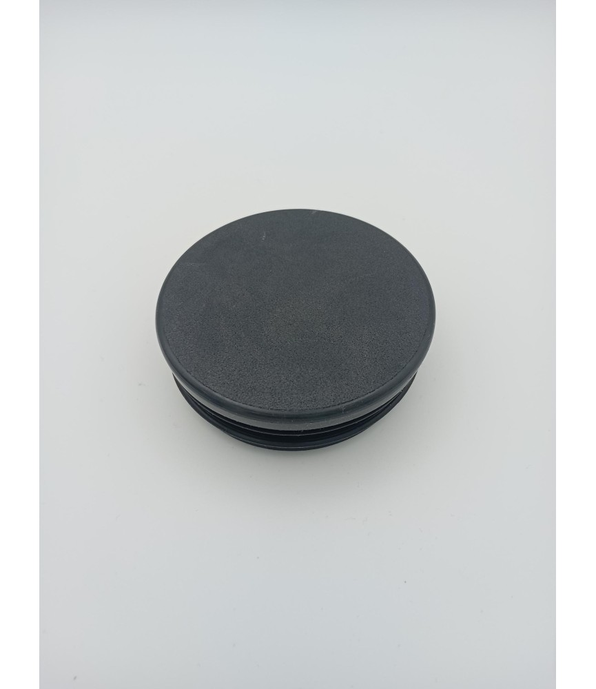 Contera Redonda 80mm Negra | Herrajes HE