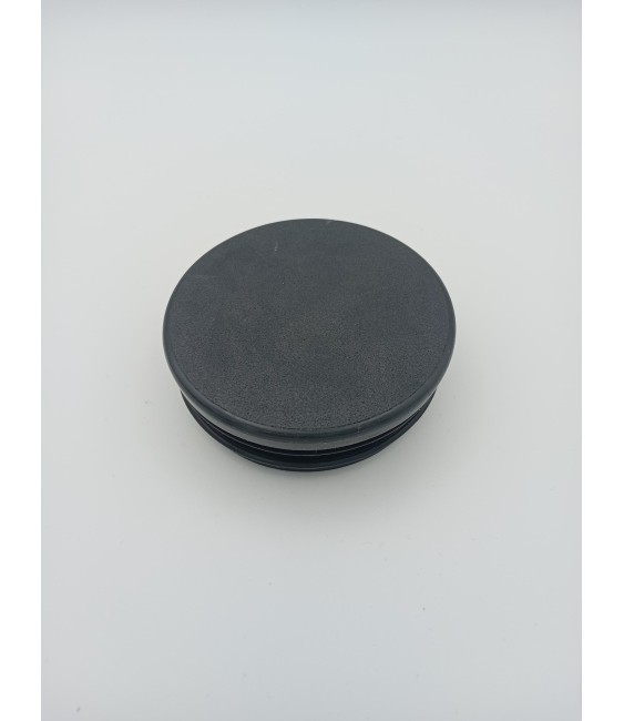 Contera Redonda 80mm Negra | Herrajes HE