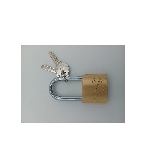 Candado Niza Arco Largo AL-40 Latón L/Iguales | Herrajes HE