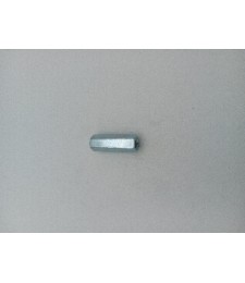 Manguito de Unión Redondo 06x30 mm para varillas | Herrajes HE