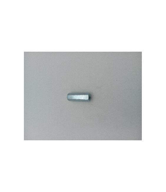 Manguito de Unión Redondo 06x30 mm para varillas | Herrajes HE