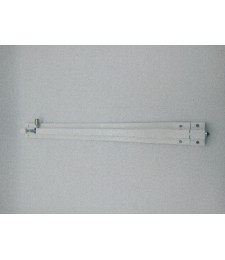 Pasador 300mm Blanco para Puertas Grandes | Herrajes HE