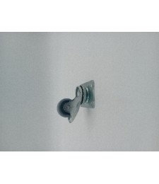 Rueda 1-0238 con Pletina Negras 10 Kg | Herrajes HE