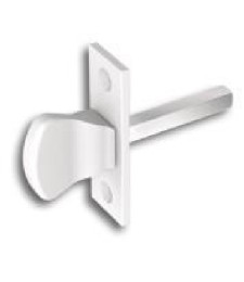 Condena Alumabe Larga 45mm Blanco Ref-MULE45-5 | Herrajes HE