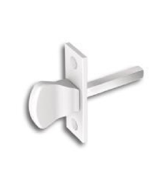 Condena Alumabe Larga 45mm Blanco Ref-MULE45-5 | Herrajes HE