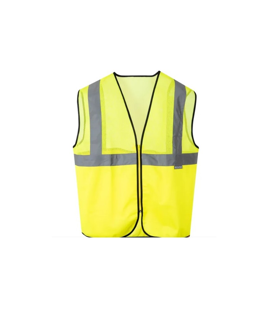 Chaleco Reflectante Talla L con Cremallera | Herrajes HE