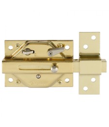 Cerrojo Lince 3930HL Oro Pulido | Seguridad Extra | Herrajes HE