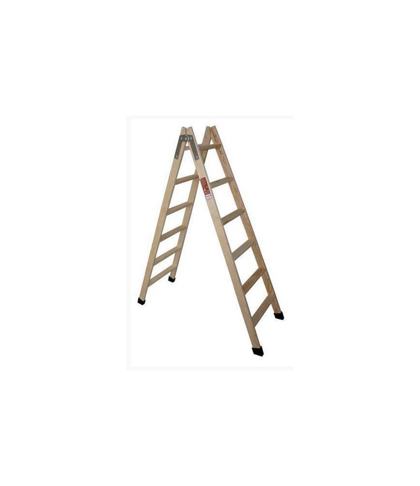 Escalera Madera 3 Peldaños | Herrajes HE