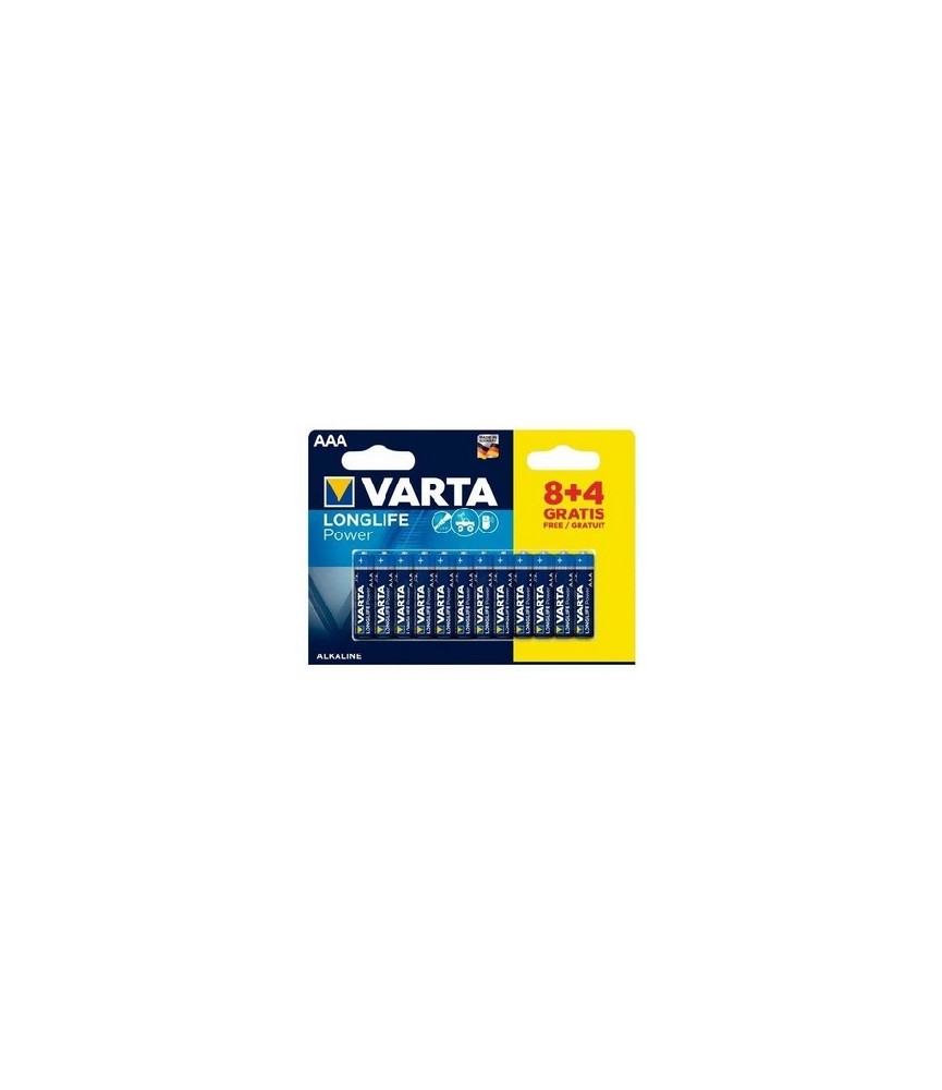 Pila Varta Longlife Power AAA LR03 (10 Unidades) | Herrajes HE