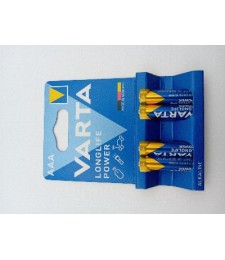 Paquete Pila Varta Energy AAA LR03 K4 | Herrajes HE