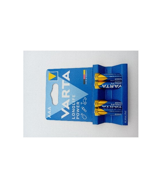 Paquete Pila Varta Energy AAA LR03 K4 | Herrajes HE