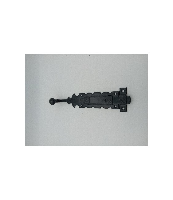 Pasador Castellano RF.6 40cm Negro | Seguridad Tradicional | Herrajes HE