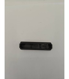 Contera Rectangular 80x20 Negro | Herrajes HE