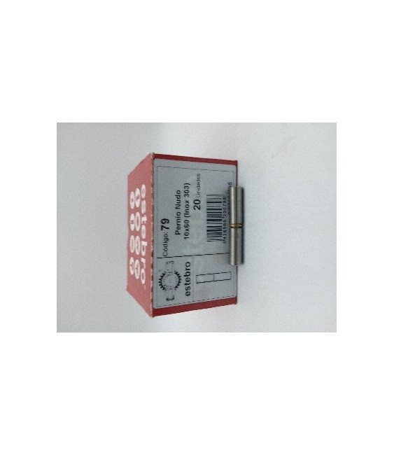 Pernio Nudo c/Arandela 10x60 Inox 303 REF-79 | Herrajes HE