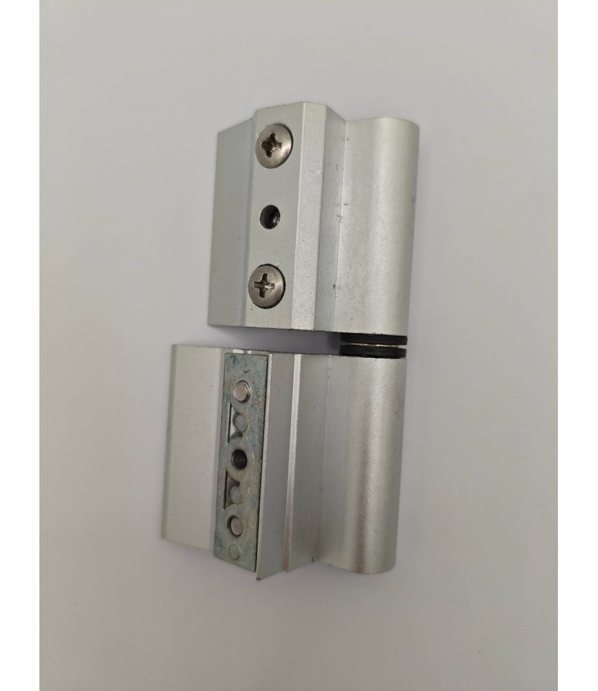 Bisagra con Pletina 420-421 Plata | Herrajes HE