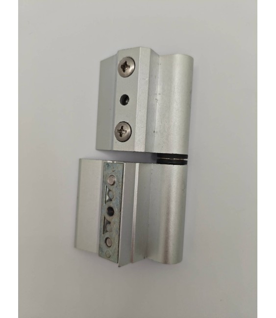 Bisagra con Pletina 420-421 Plata | Herrajes HE