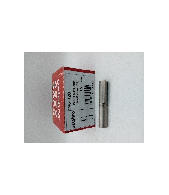 Pernio Gota Axial 14x80 Inox 316 | Herrajes HE