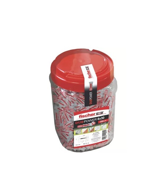 TACO DUOPOWER 6X30 CUBO FISCHER FIJACIÓN | Herrajes HE