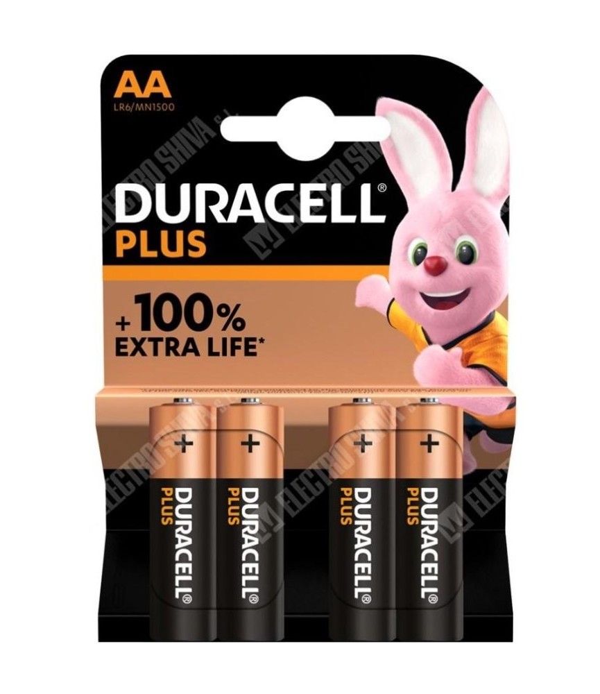 Pila Duracell Plus Power AA LR06 K4 | Herrajes HE
