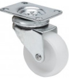 Rueda 2-0042 KG 60 Poliamix Blanca | Herrajes HE