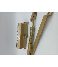 Muelle Justor 13PR Oro | Cierrapuertas Automático | Herrajes HE