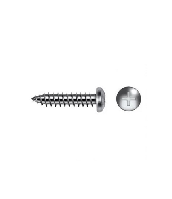 Tornillo R/Chapa Alomado DIN 7981 4.2x19 | Herrajes HE
