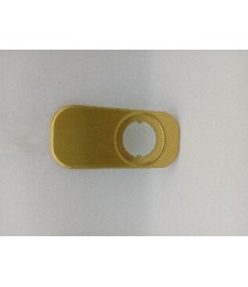 Embellecedor Latón Mate 10-164x74mm | Herrajes HE