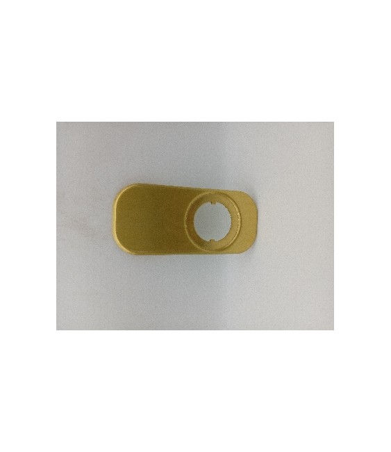 Embellecedor Latón Mate 10-164x74mm | Herrajes HE