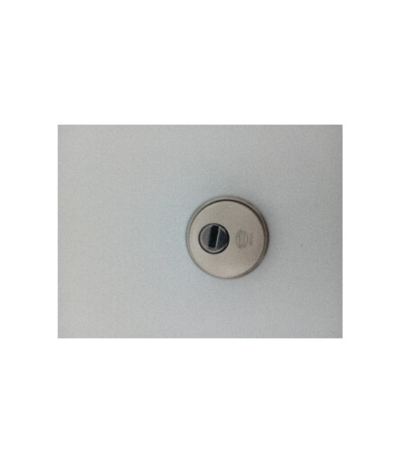 Escudo Seguridad Cromo Mate 31-65mm | Herrajes HE