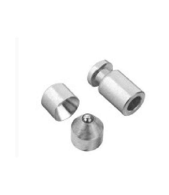 Rodillo Guía Nylon 35 Largo Inox | Herrajes HE