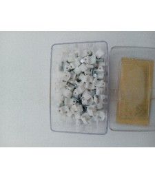 Grapa Pared 5 mm Blister | Fijación de Cables | Herrajes HE