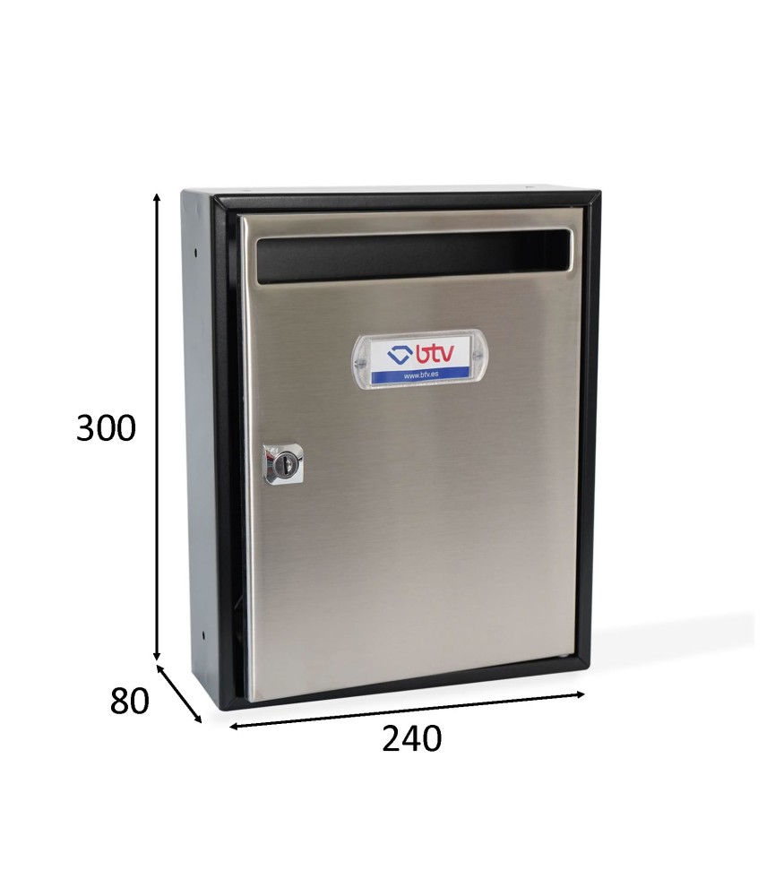 Buzón Teide Acero Inoxidable Ref-05866 | Herrajes HE