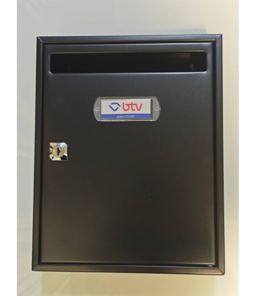 Buzón Teide 20 Negro | Herrajes HE