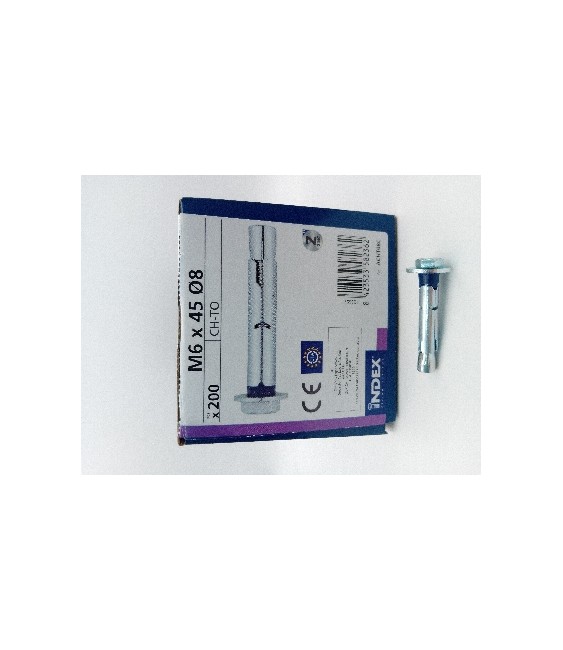 Anclaje CH M6x45 Broca de 8 | Fijación Robusta | Herrajes HE