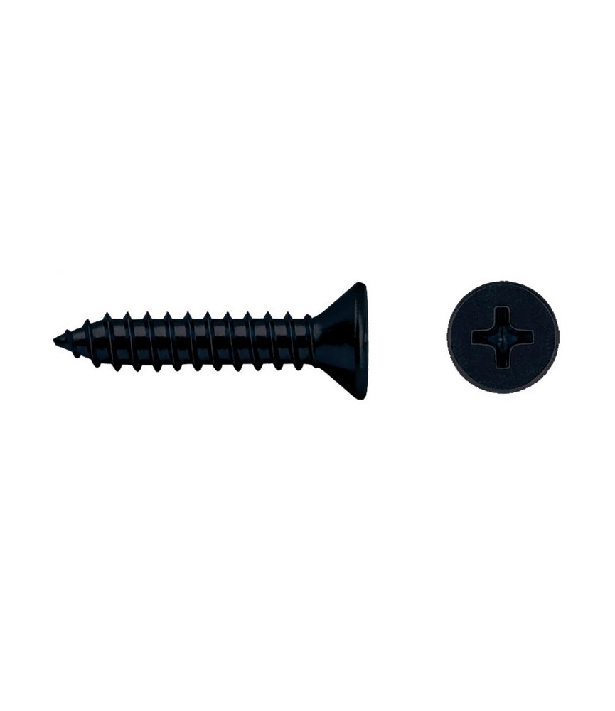 Tornillo Rosca Chapa Avellanado 4.2x13 Negro | Herrajes HE