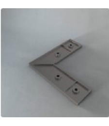 Escuadra Barandilla Fija - Soporte Robusto y Seguro | Herrajes HE