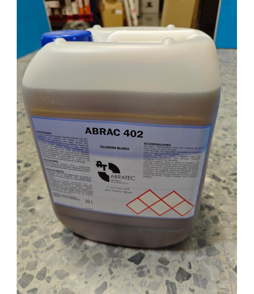 Taladrina Blanca 10 Litros | Herrajes HE