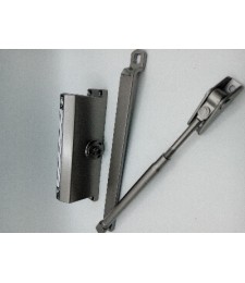 Muelle JUSTOR 12RL Efecto Inox para Puertas | Herrajes HE