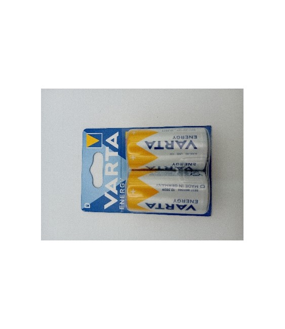 Pila Alcalina R20 1.5V Larga Duración | Herrajes HE