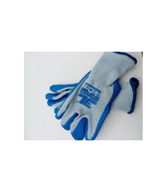Guantes Super Grip Azules Talla 9 | Protección y Agarre | Herrajes HE